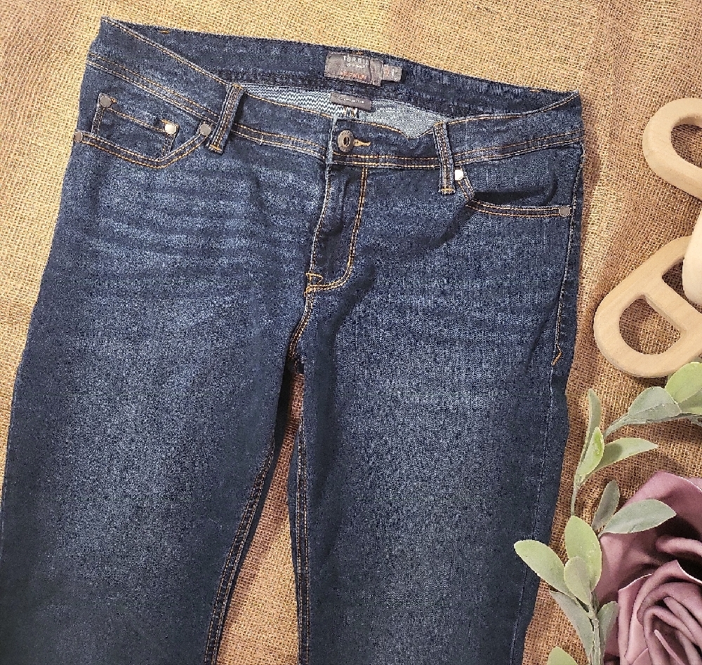 Denim Jeans with Contrast Stitching #0170
